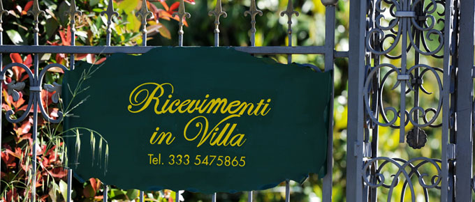 Ricevimenti Villa Colonnetta